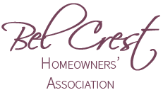 Bel Crest Homeowners Association Logo